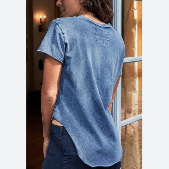 Frank & Eileen THEO LAB219 Perfect Tee Heritage Jersey Size: L Mineral wash Pink - Picture 10 of 16